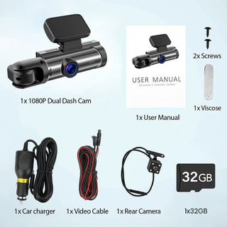 SAKER Front & Rear Dashcam