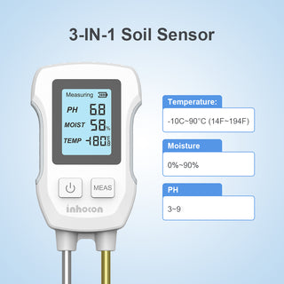 Saker 3 in 1 Digital Plant Soil Moisture Meter