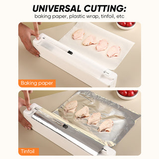 Saker Magnetic Electric Plastic Wrap Dispenser