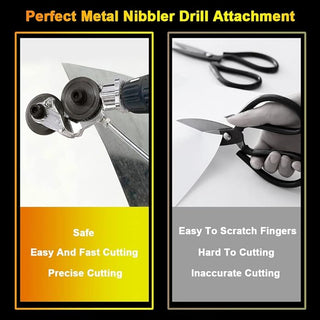 SAKER Metal Nibbler Drill Attachment