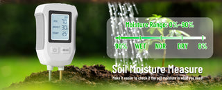 Saker 3 in 1 Digital Plant Soil Moisture Meter