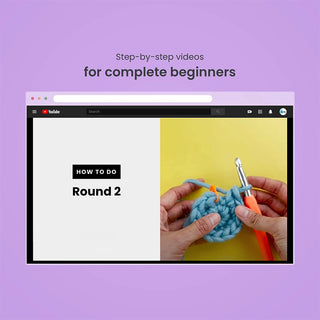 SAKER Beginners DIY Crochet Kit