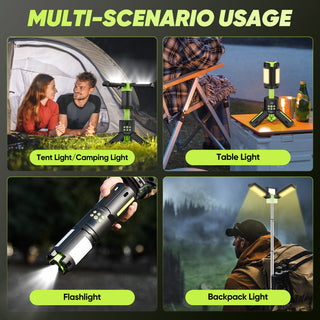 SakerPlus Telescopic Camping Lights with Stand