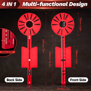 SAKER® Upgraded Router Milling Groove Bracket