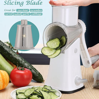 5 in 1 Rotary Cheese Grater Shredder