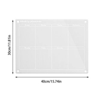 Saker Magnetic Schedule Planner For Fridge