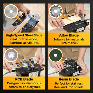 💥2025 Hot Sale⏰Saker Multi-functional Mini Precision Table Saw