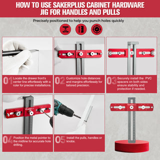 SakerPlus Cabinet Hardware Jig