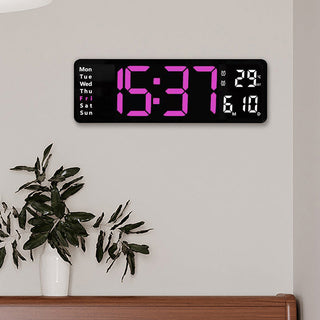 Saker Upgraded Digital Wall Clock Large Display