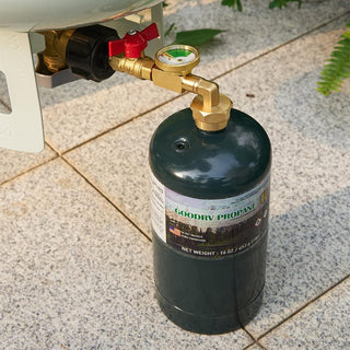 Saker Propane tank filling adapter