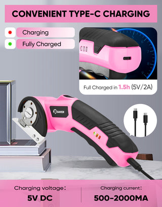 Sakerplus Cordless Electric Scissors