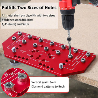 SAKER 2 IN 1 Cabinet Hardware Jig