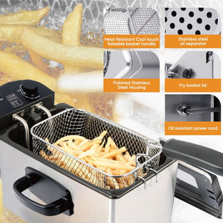 Sakerplus Constant Temperature Household Electric Fryer