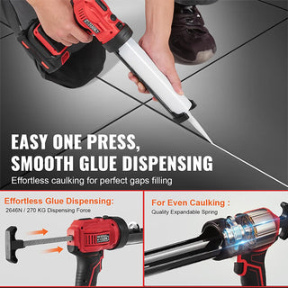 Saker LED Electric Caulking Gun