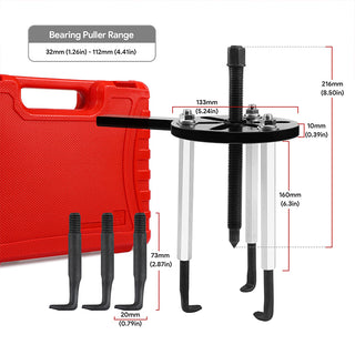 Sakerplus Three-jaw Bearing Puller