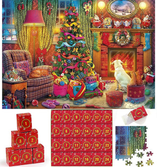 SANK Advent Calendar Christmas Jigsaw Puzzles