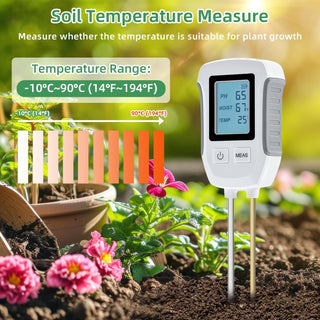 Saker 3 in 1 Digital Plant Soil Moisture Meter