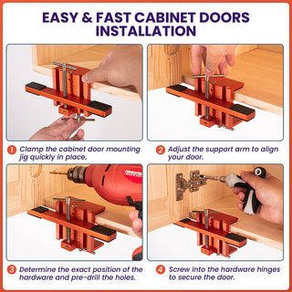 SAKER Cabinet Door Mounting Jig