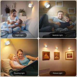 Saker LED Rechargeable Wall Light