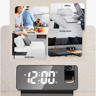 SAKER Smart Digital Projection Clock