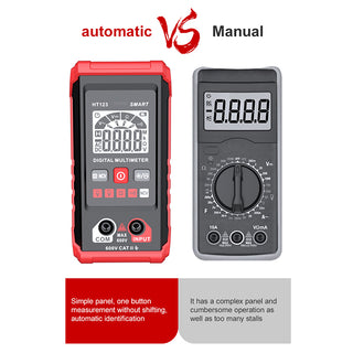 SAKER Digital Multimeter（RED)