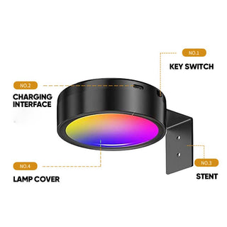 Sakerplus Three-Color Wall Lamp