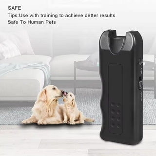 Saker Handheld Bark Control Ultrasonic Dog Repeller 🎅