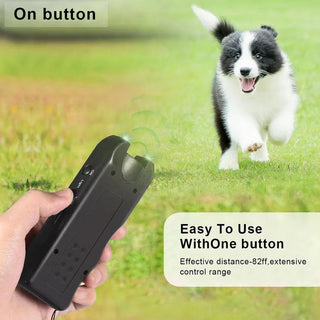 Saker Handheld Bark Control Ultrasonic Dog Repeller 🎅