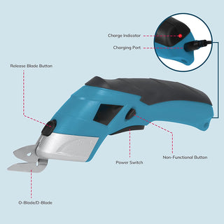 SakerPlus Cordless Electric Scissors Plus