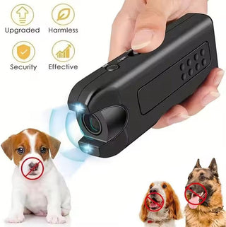 Saker Handheld Bark Control Ultrasonic Dog Repeller 🎅