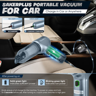 SakerPlus Car Vacuum Cleaner