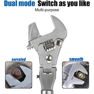 Saker 5-In-1 Adjustable Ratchet Wrench