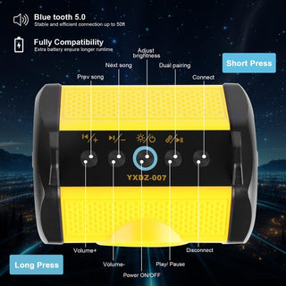 SAKER Cordless Portable Speaker