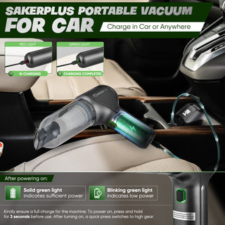 SakerPlus Car Vacuum Cleaner