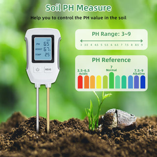 Saker 3 in 1 Digital Plant Soil Moisture Meter