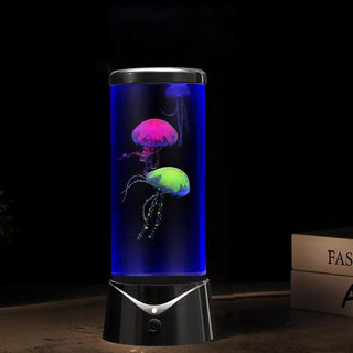 Sakerplus Portable Mini Round Jellyfish Lamp