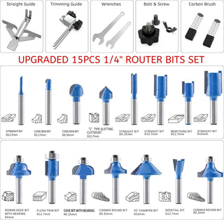 SAKER 800W Electric Handheld Router for Woodworking