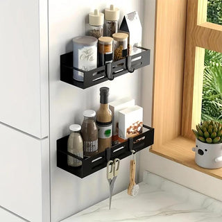 Sakerplus Moveable Magnetic Refrigerator Storage Rack