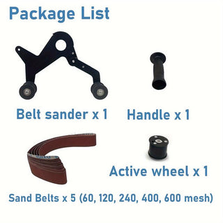 Saker Belt Sander Adapter for Angle Grinder