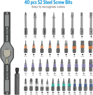 Sakerlus 42 in 1 Magnetic Screwdriver Set