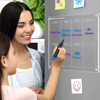 Saker Magnetic Schedule Planner For Fridge