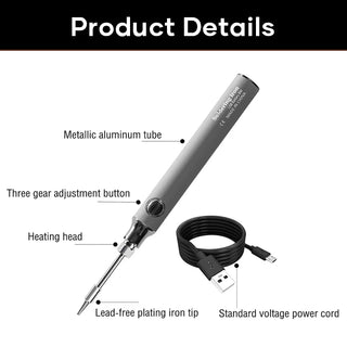 SAKER Cordless Soldering Iron Kit