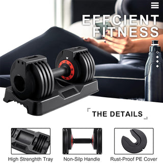 Saker 5 in 1 FITNESS Adjustable Dumbbells