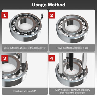 Sakerplus Three-jaw Bearing Puller