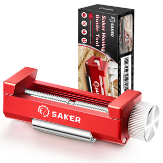 Precision Sharpening for Woodworking Tools - SAKER® Honing Guide Tool (Upgraded Version)