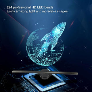 Saker 3D Hologram LED Fan Projector