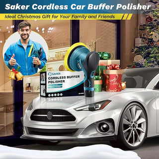 Portable Car Buffing Kit - SAKER® Cordless Car Buffer Polisher