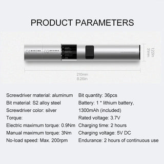 Sakerplus Dual Power Screwdriver Set