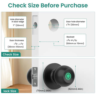 SAKER Fingerprint Door Lock