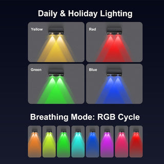 Saker Color Changing Solar Yard Lamps